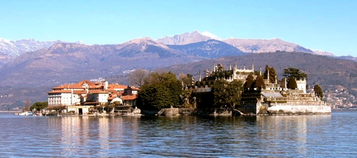 Palais baroque Borromeo sur Isola Bella