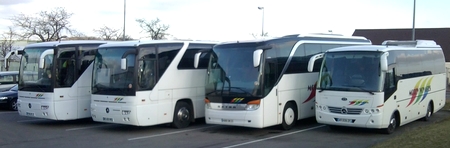 Les autocars et minicars Morey Voyages