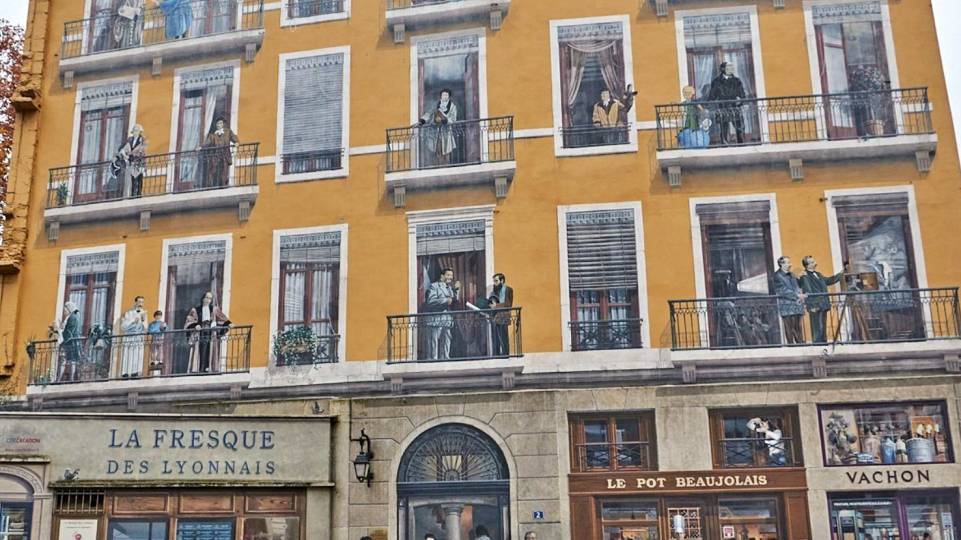 Lyon, Murs Peints et Confluence