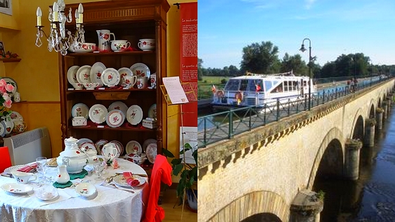 Musée de la céramique et Pont-canal