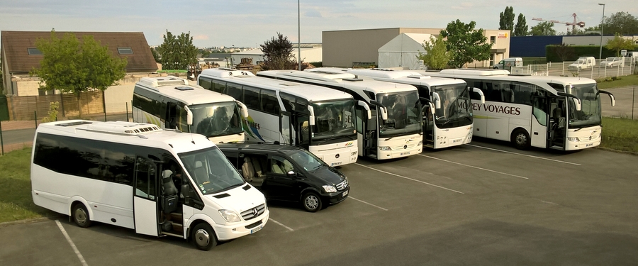Morey Voyages Coaches and minibus fleet